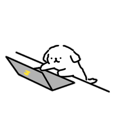 相册页小狗